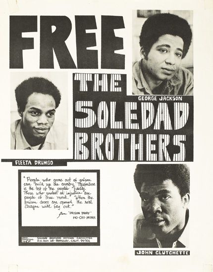 (BLACK PANTHERS.)--SOLEDAD BROTHERS. Free the Soledad Brothers.